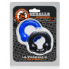 Oxballs Pack Cockrings Ultraballs Oxballs Noir-Bleu